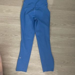 Lululemon Blue yoga pants size 0